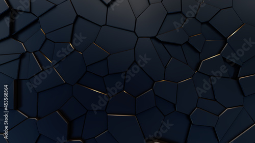 Fototapeta Naklejka Na Ścianę i Meble -  fractured dark background