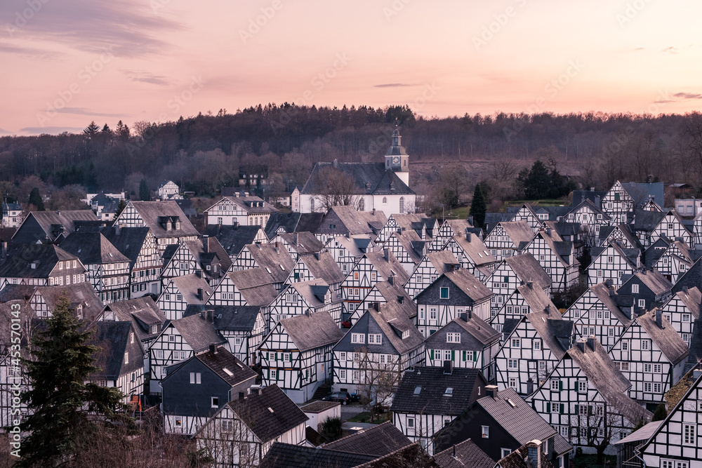 Freudenberg Altstadt mit Fachwerkhäusern