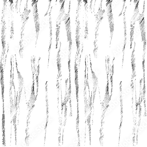 Abstract graphic pattern with stripes of strokes. Vector Illustration