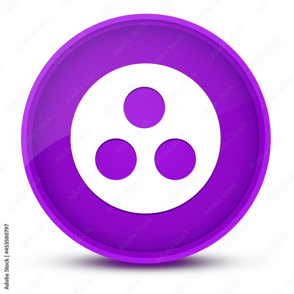 Group work luxurious glossy purple round button abstract Group work luxurious glossy purple round button abstract