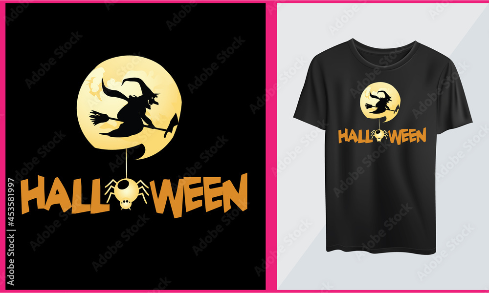 Halloween T shirt design