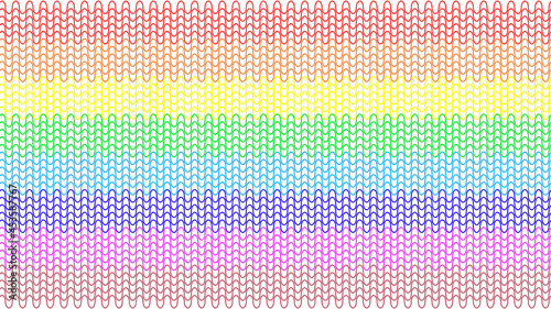 Vector wallpaper of wavy rainbow color.