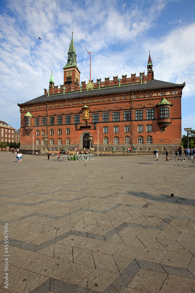 Copenhagen City Hall on the City Hall Square, Copenhagen, Denmark