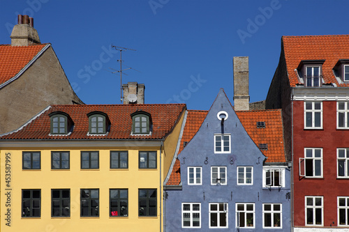 Traditional architecture in Copenhagen, Denmark
