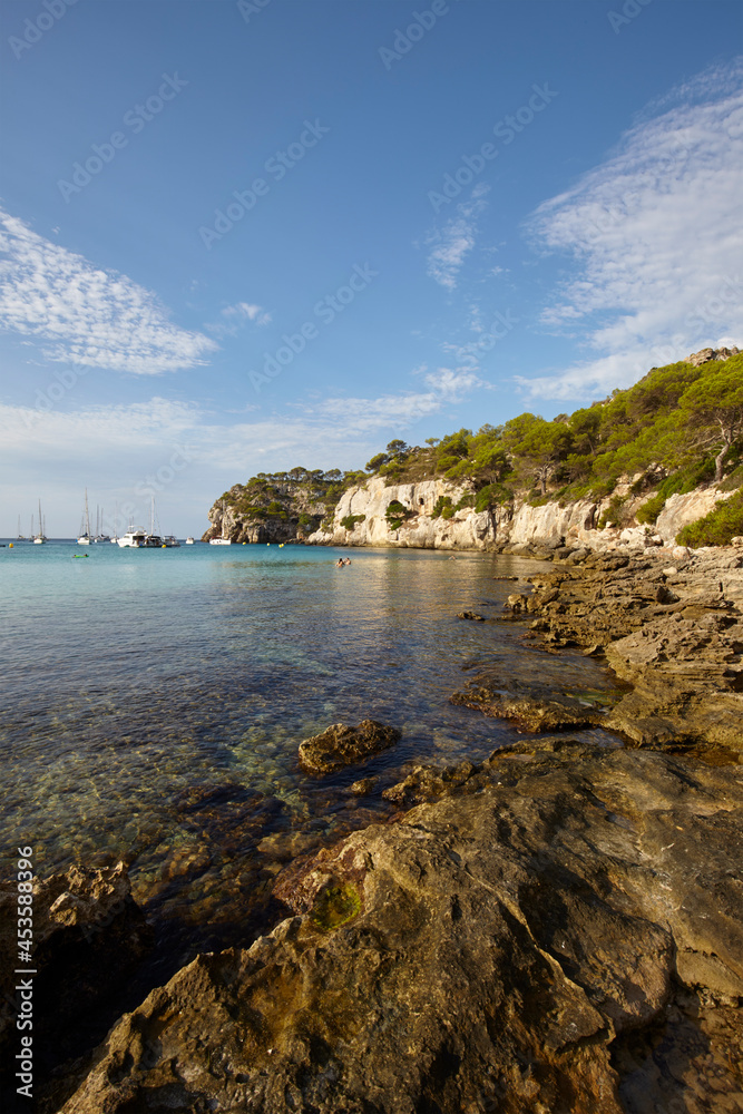 Cala Macarella in Menorca,Balearic Islands, Spain