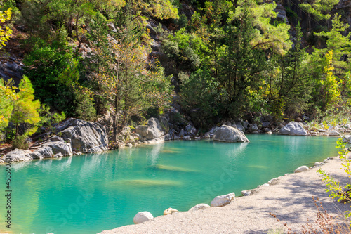 View of Goynuk canyon in Antalya province, Turkey