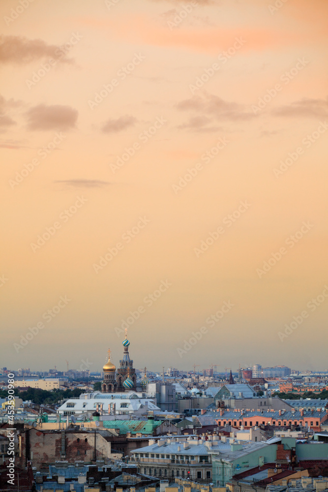 Cityscape of Saint Petersburg, Russia