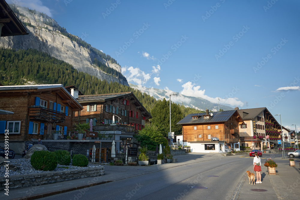 A Swiss Alps village