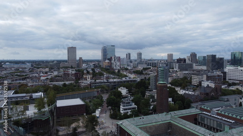 Aerial view of rotterdam
