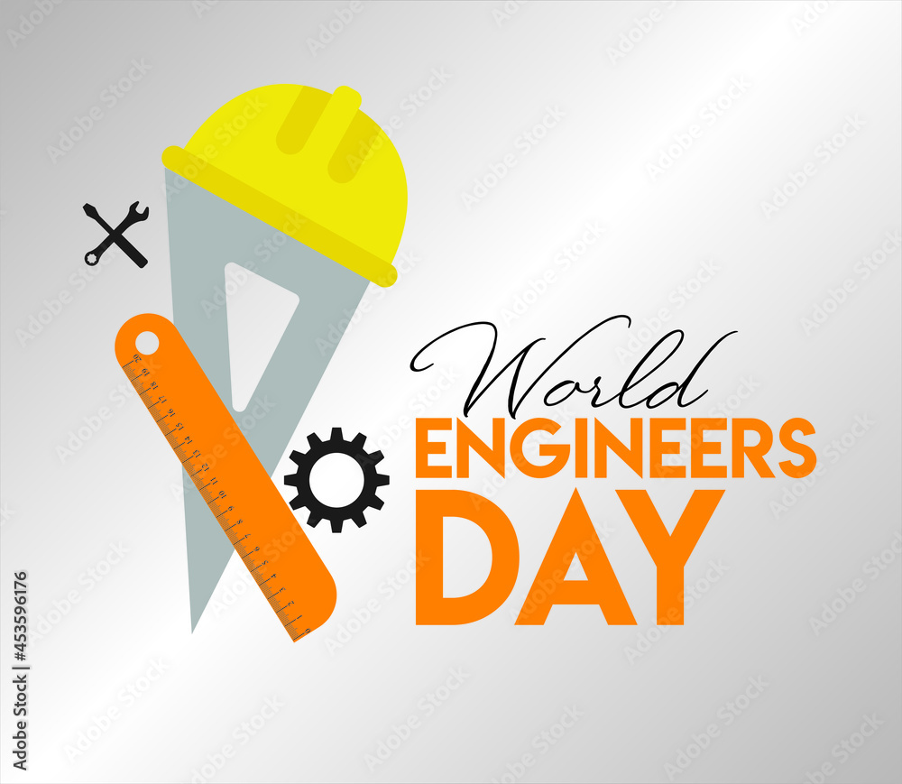 world engineers day. illustration in vector file Stock Vector | Adobe Stock