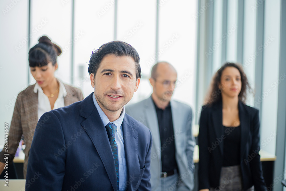 Business people working in conference room Business people working in conference room