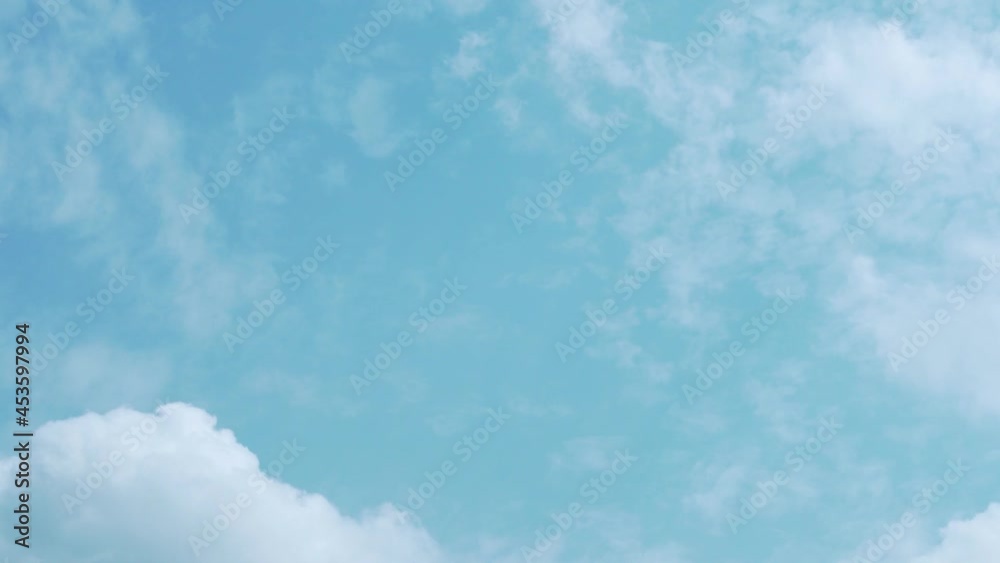 Quick Timelapse of White Transforming Clouds in a Blue Sky. Air Masses, Climate, Weather, Atmosphere, Meteorology, Planet, Global Warming. Ecology, Religion, Christianity, Planet, Planet Earth. Quick Timelapse of White Transforming Clouds in a Blue Sky. Air Masses, Climate, Weather, Atmosphere, Meteorology, Planet, Global Warming. Ecology, Religion, Christianity, Planet, Planet Earth.