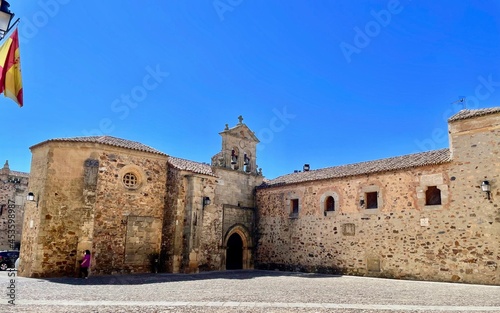 Fotografie iglesia antigua en cáceres