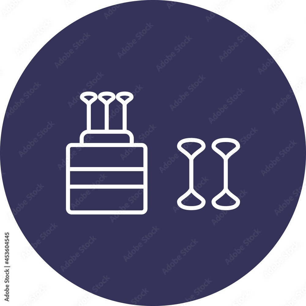 Cotton Swab Line Inverted Vector Line Icon Design Cotton Swab Line Inverted Vector Line Icon Design