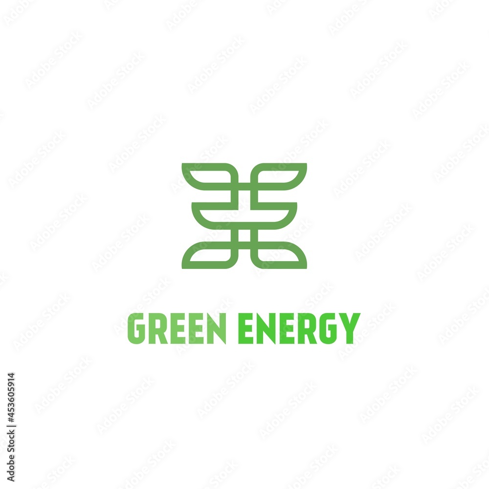 letter e green leaf logo green outline nature logo symbol letter e green leaf logo green outline nature logo symbol