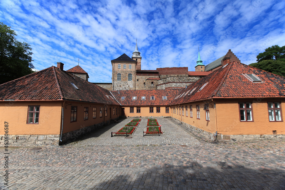 Akershus Castle - medieval castle in Oslo, Norway