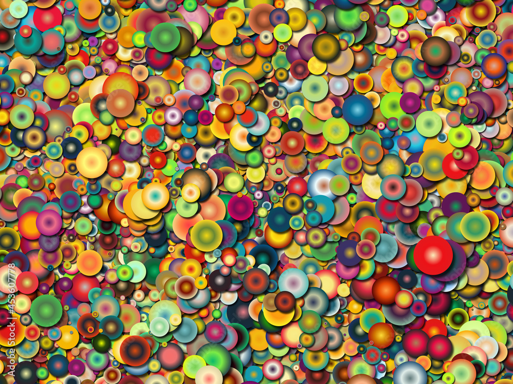 Vibrant Circle Background Vibrant Circle Background