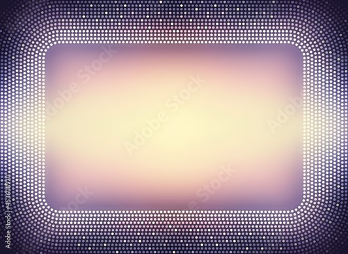 Silver bedazzles glittering frame abstract pattern. Violet grey shiny festive empty background. Abstract textured decorative template.