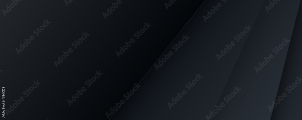 Black banner background Black banner background