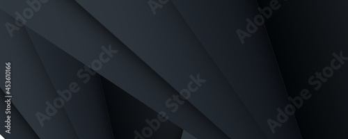 Black banner background