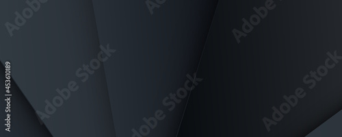 Black banner background