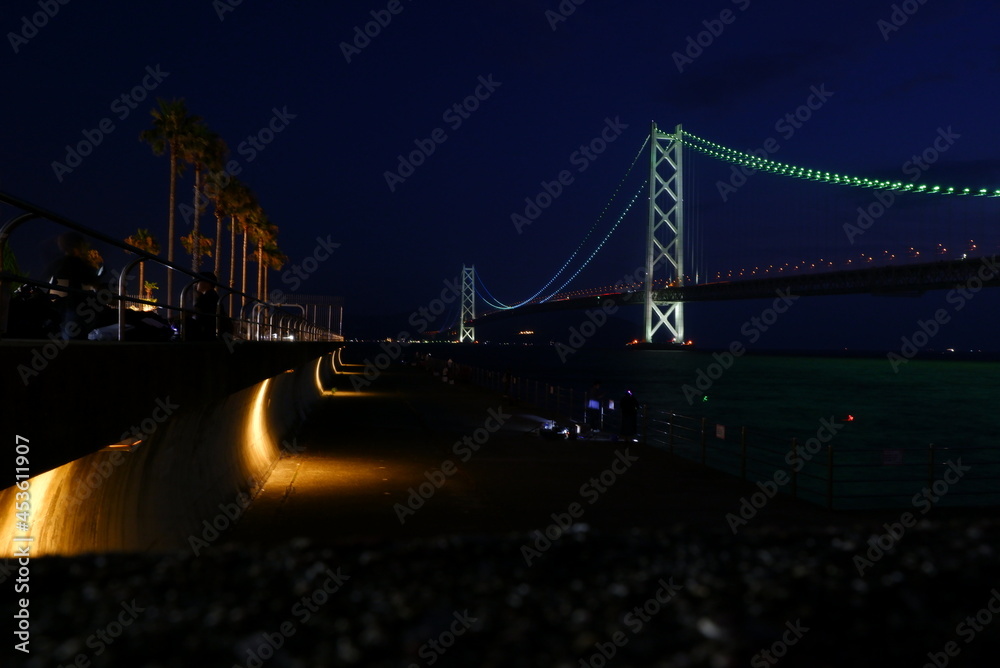 Fototapeta premium 明石海峡大橋