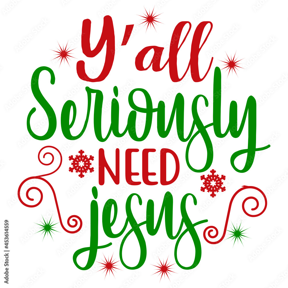 Naklejka premium christmas svg design