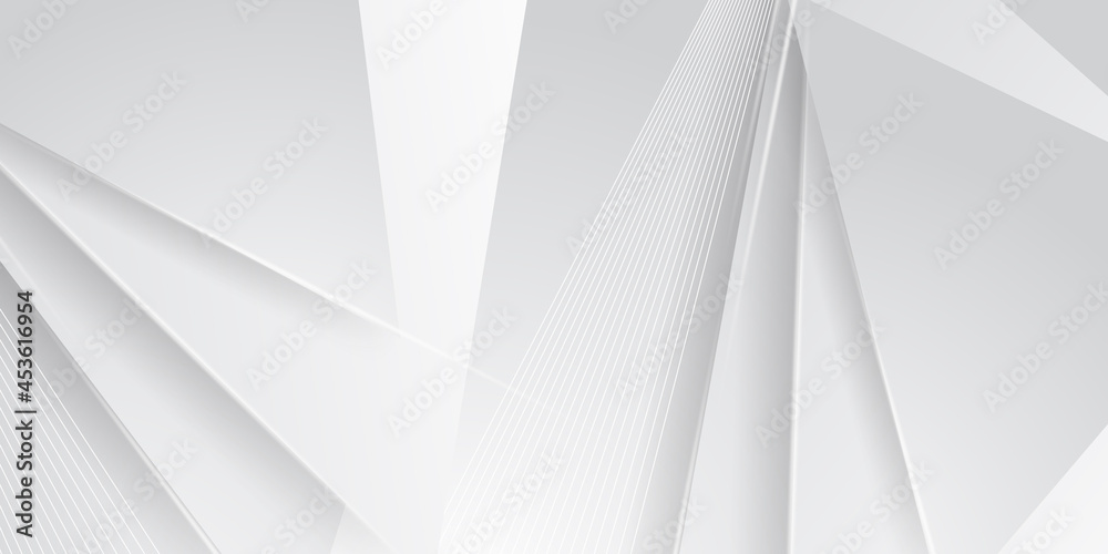 Simple white abstract background for presentation design Simple white abstract background for presentation design