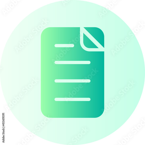 paper gradient icon