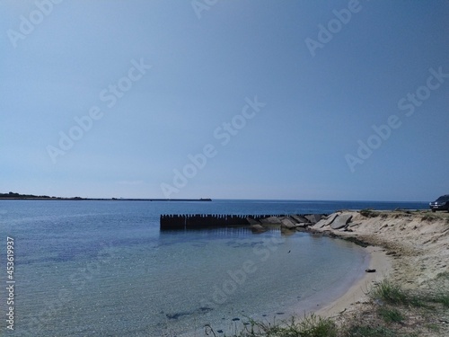 beach and sea