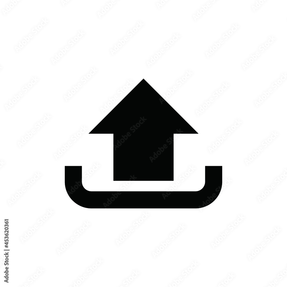 upload icon vector design template upload icon vector design template