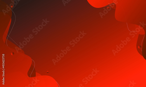 Gradient orange abstract background Vector