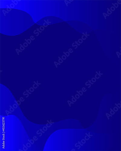 Gradient blue abstract background Vector
