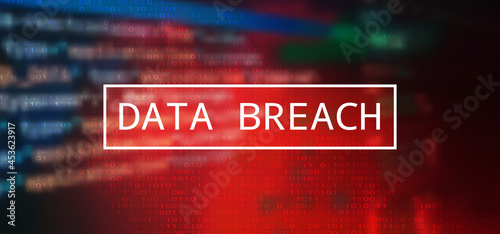 Futuristic Digital Technology Vector Background. Cyber Attack, Ransomware, Malware, Scareware