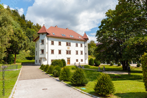 Schloss Drnča (Dvorec Drnča), Begunje, Slowenien, 25.08.2021.