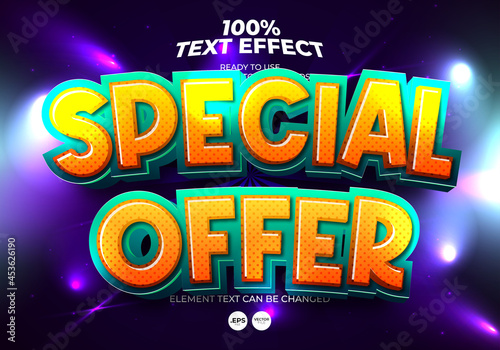 Special Offer Text Effect