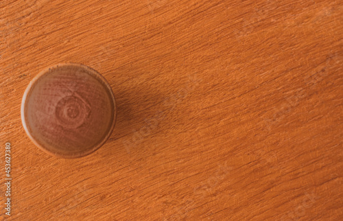 Surface with cracked varnish.