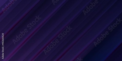 Futuristic poster cover with modern ultraviolet color. Dark purple abstract geometrical template with geometric shapes. 