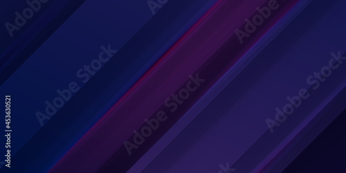 Futuristic poster cover with modern ultraviolet color. Dark purple abstract geometrical template with geometric shapes. 
