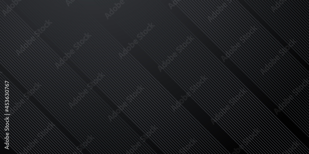 Dark black neutral abstract background for presentation design. Simple