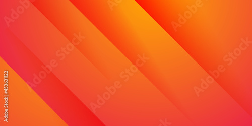 Simple orange yellow gradient abstract business presentation backgorund