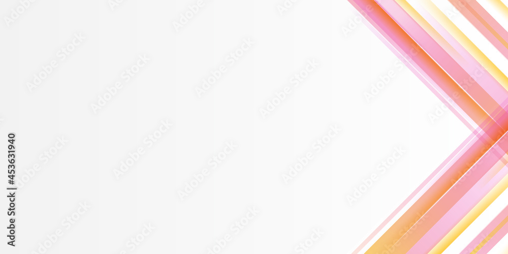 Obraz premium Modern fresh orange and yellow abstract business presentation background. Curves and lines use for banner, cover, poster, wallpaper, design with space for text.