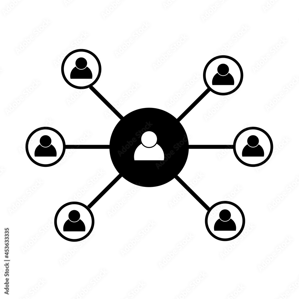 Affiliate marketing icon on white background. Affiliate program sign. Affiliate marketing concept. flat style. Affiliate marketing icon on white background. Affiliate program sign. Affiliate marketing concept. flat style.