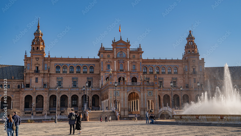 Plaza de España sevilla spanien