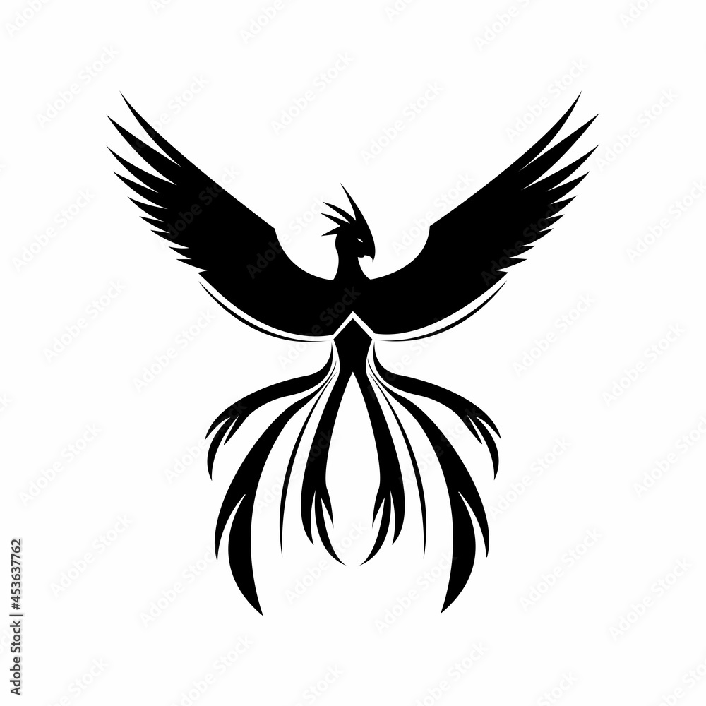 phoenix design logo vector. phoenix animal logo vector phoenix design logo vector. phoenix animal logo vector
