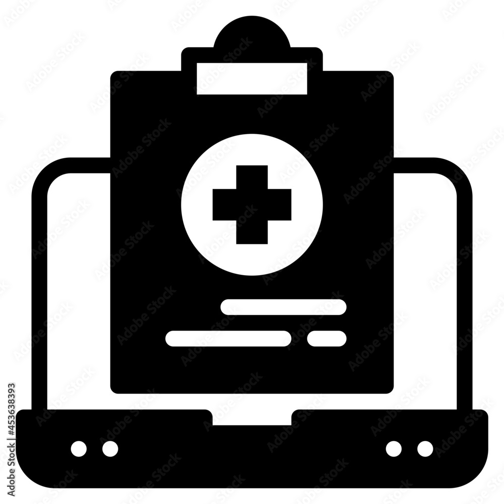 Obraz premium information glyph icon