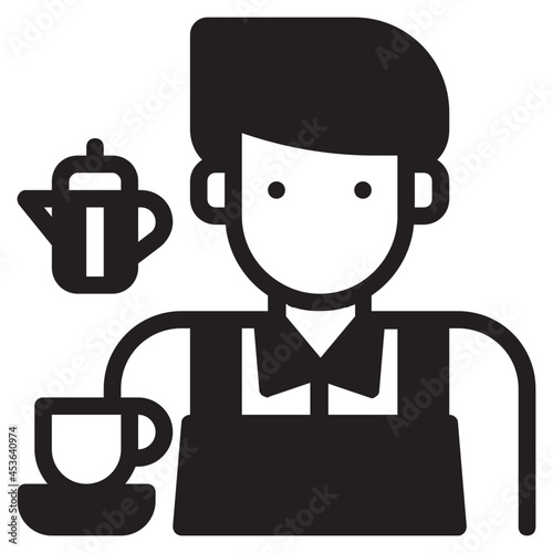 barista glyph icon