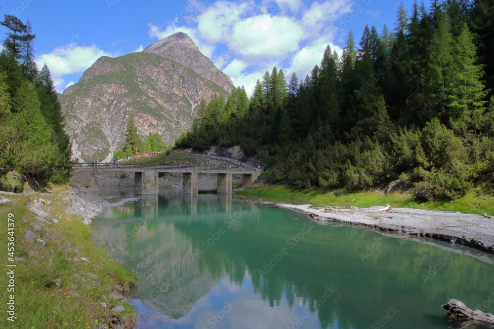 Fototapeta premium Livigno, Valtellina, Italia