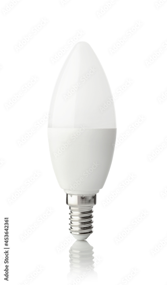 Led lamp isolated on white. Led lamp isolated on white.