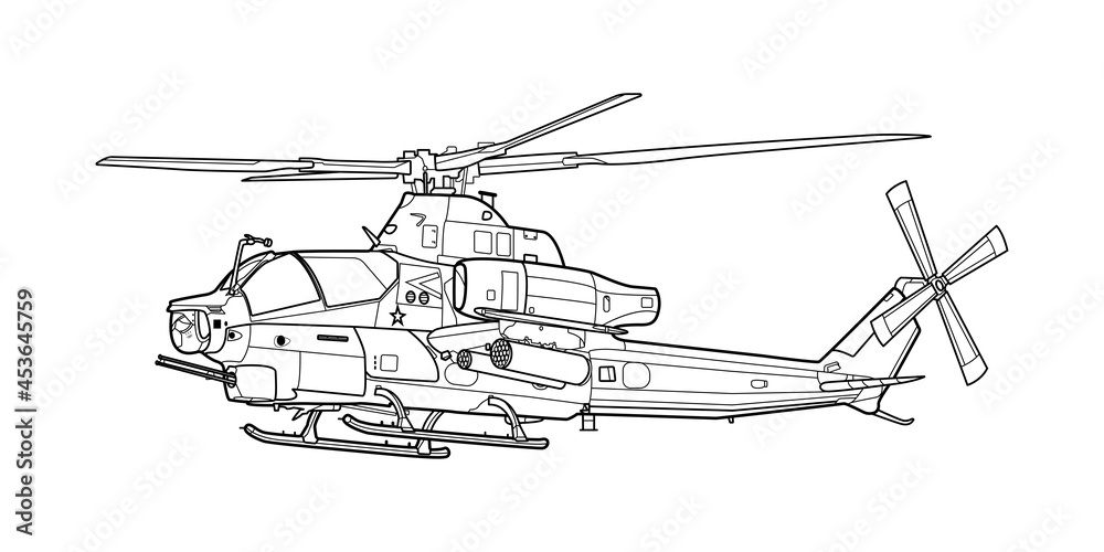 helicopter by Matthieu Dennequin on Dribbble